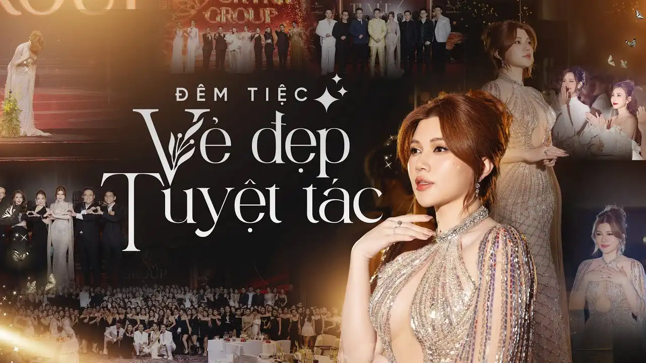 Cô Shynh hóa thân Chủ tịch tại Đêm tiệc Vẻ Đẹp Tuyệt Tác của Tập đoàn Shynh Group